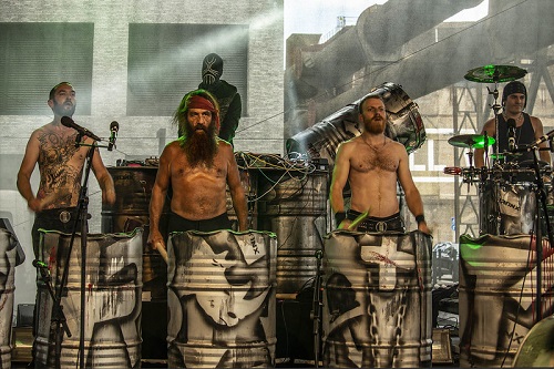 Les tambours du Bronx a Esch Belval en 2019