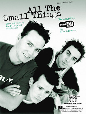 couverture du titre all the small things de blink-182