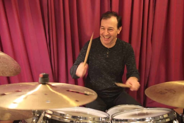 Serge Puchol à la batterie